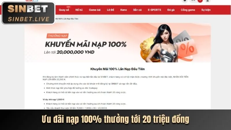 Ưu đãi nạp lại hàng ngày tại okvipas com
